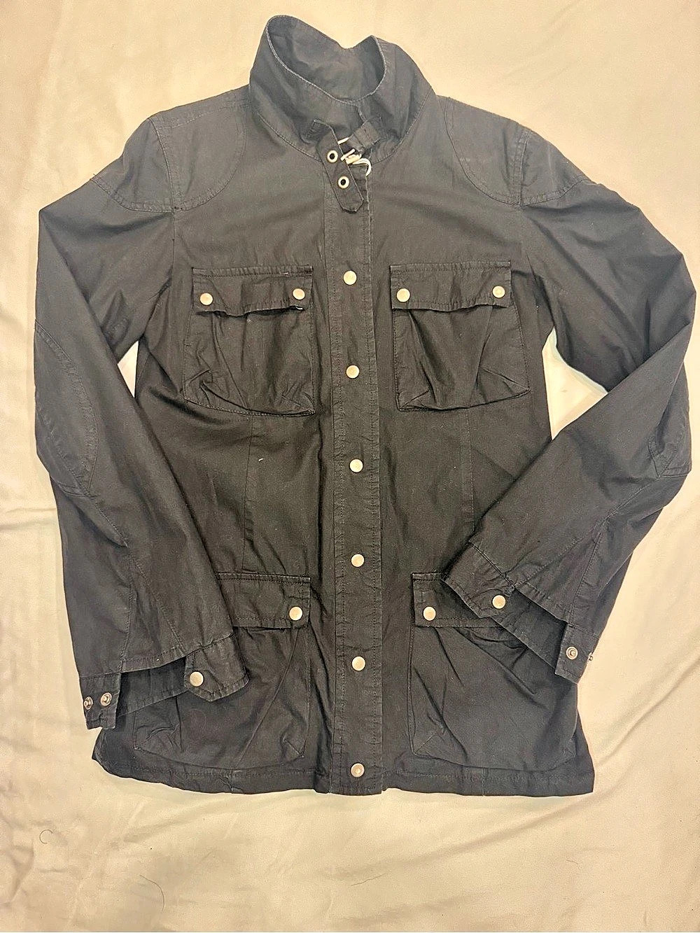 izzue Cotton Utility Jacket sz MED